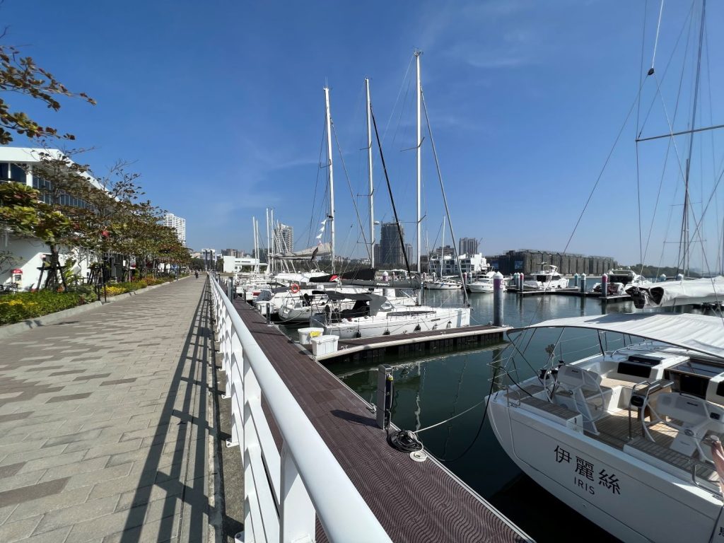 Beautiful day at Argo Yacht Club, Tainan, Taiwan